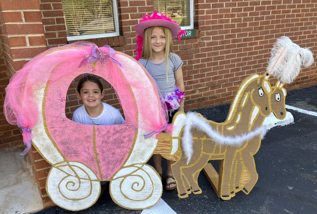 young girls at God's precious princess church program