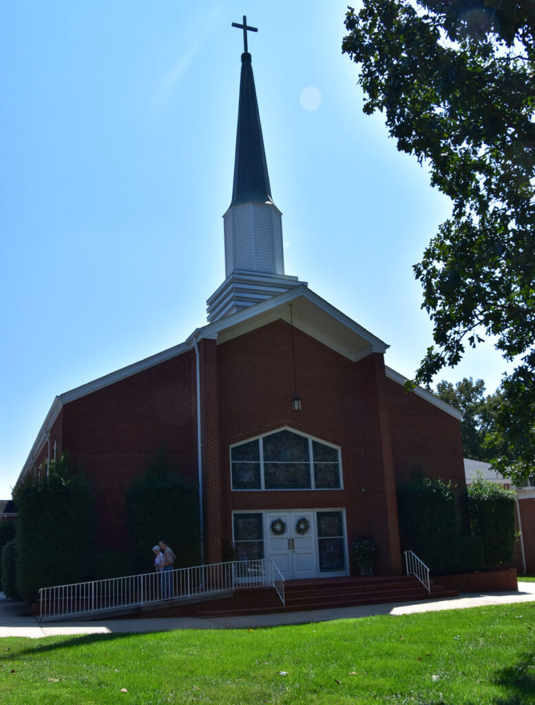 Sanctuary built circa 1964