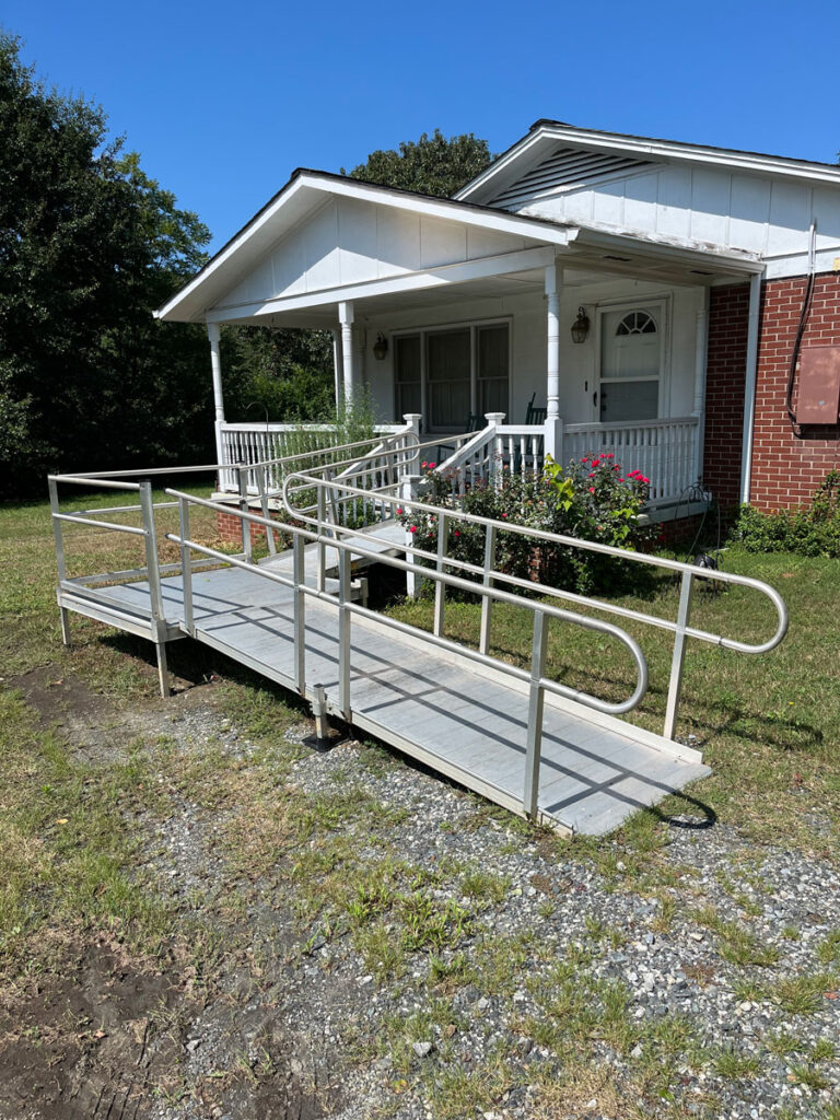 Ramp installed by the Brotherhood