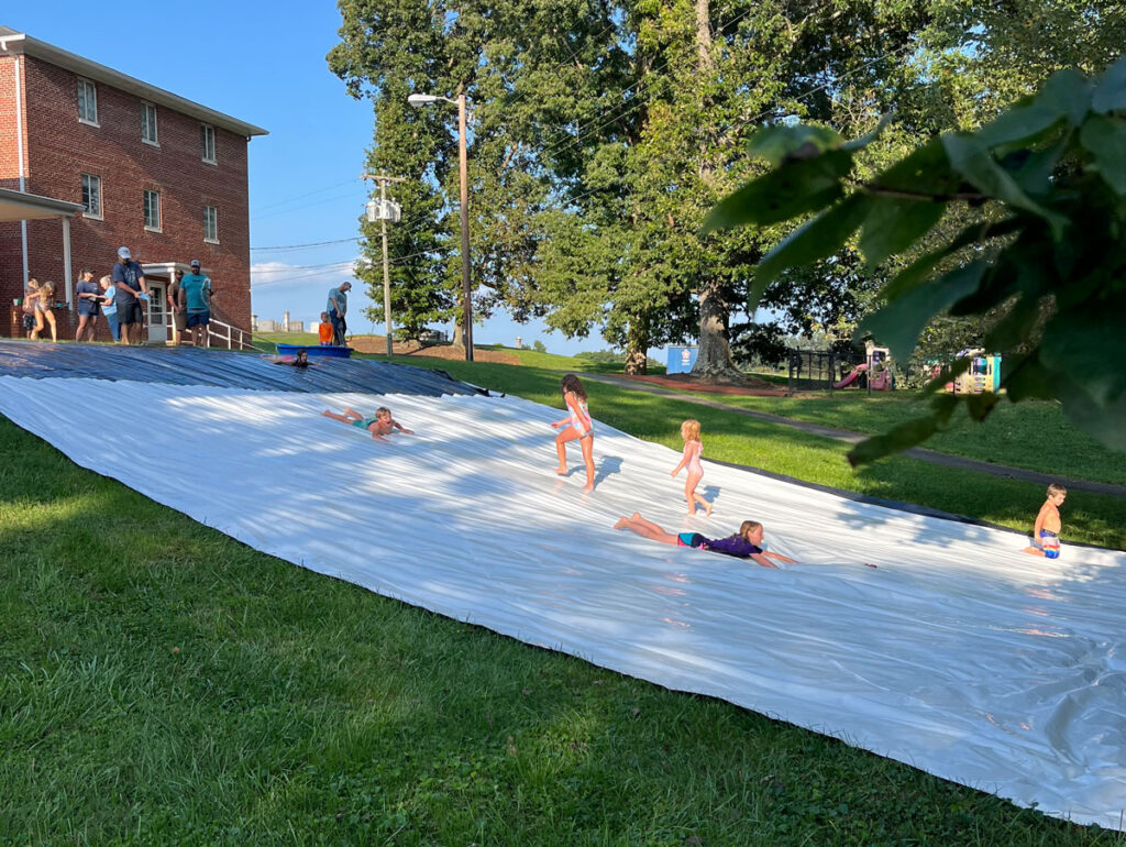 Slip and slide