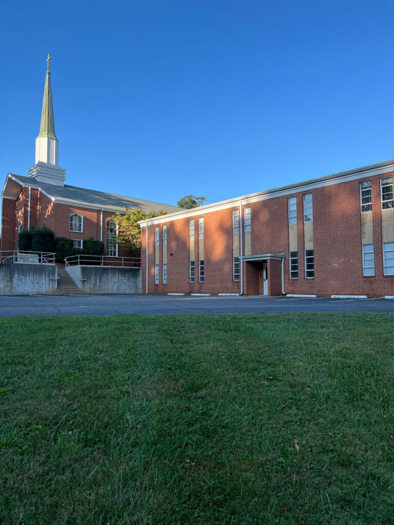 Church offices and classrooms